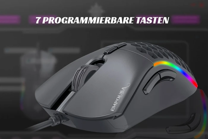Inca IMG-GT20 2in1 RGB Gaming Mouse, USB
