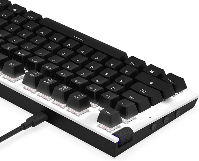 NZXT Function, matt, LEDs RGB, hot-swap, weiß, Gateron RED, USB, DE