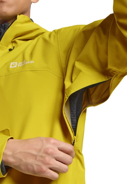 Jack Wolfskin Highest Peak 3L Funktionsjacke chartreuse (Herren)