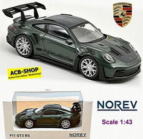 Norev Jet-Car Porsche 911 GT3 RS 2022 malachitgrün metallic/schwarz