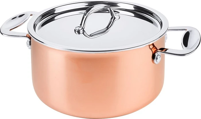 Contacto Bander Kupfer-Kochtopf 24cm 6.2l