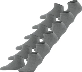 Falke Happy Socken light greymel., 6 Paare (Damen)
