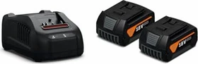 Fein GBA AS Starterset 18V, 5.0Ah, Li-Ionen, 2 Akkus [10.0Ah] [180Wh]