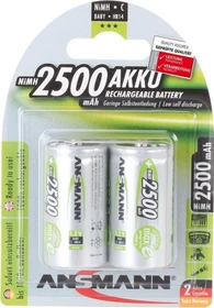 Ansmann maxE Baby C NiMH 2500mAh, 2er-Pack