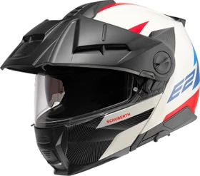 Schuberth E2 Defender weiß/blau/rot