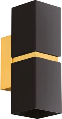 Eglo Passa eckig schwarz/gold