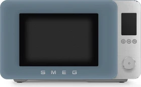 Smeg MOC02SBMEU Mikrowelle mit Grill/Heißluft storm blue
