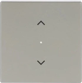 Busch-Jaeger Wippe 1-fach mit Symbol "Jalousie", edelstahl