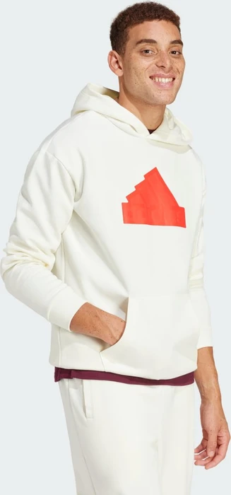 adidas Future Icons Badge of Sport Hoodie off white (Herren)