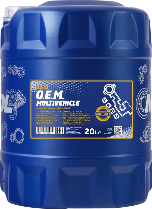 Mannol O.E.M. 8218 Multivehicle JWS 20l (MN8218-20)