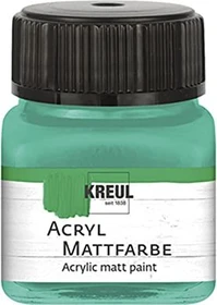 Kreul Acryl Mattfarbe, mintgrün, 20ml