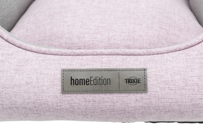 Trixie Bett Lona, 60x50cm, rosa/grau