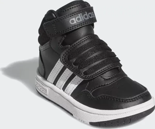 adidas Hoops Mid Baby core black/cloud white/grey six (Junior)
