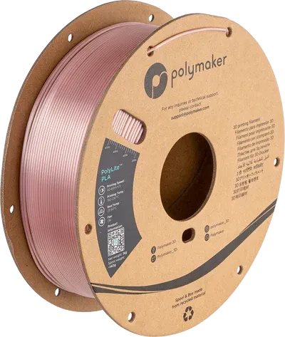 Polymaker Panchroma Silk PLA, rosegold, Spule, 1.75mm, 1.00kg