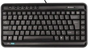 A4Tech KLS-5UP Compact Multimedia X-Slim Keyboard, USB (verschiedene Farben)