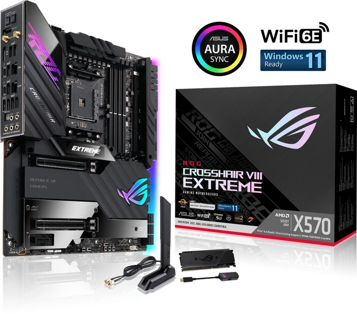 ASUS ROG Crosshair VIII Extreme (AMD AM4)