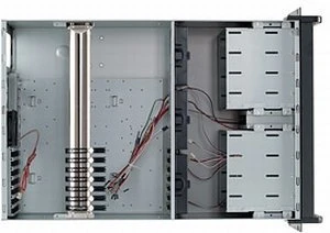 Fantec TCG-4880X07-1, schwarz, 4HE