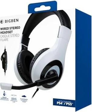 BigBen Stereo Gaming Headset V1 für PlayStation weiß