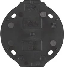 Berker Serie 1930 Selbstverlöschende Bodenplatte 1fach, schwarz