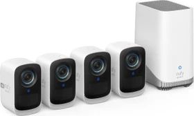 eufy S300 eufyCam 3C 4-Kameras, inkl. HomeBase 3, Set
