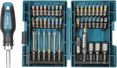 Makita Bitset inkl. Werkzeugbox, 44-tlg.