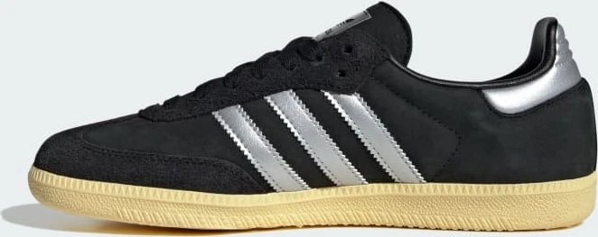 adidas Samba OG core black/matte silver/almost yellow