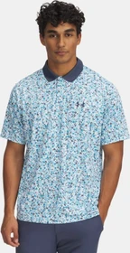 Under Armour Matchplay Printed Poloshirt kurzarm white/downpour gray (Herren)