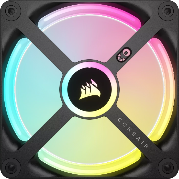 Corsair iCUE LINK QX120 RGB Expansion Kit, schwarz, 120mm