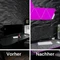 Nyfter Nyfpad RGB XXL Topography Gaming Mousepad, 900x500mm, schwarz Vorschaubild