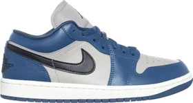 Nike Air Jordan 1 Low french blue/college grey/sail/black (Damen)