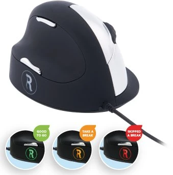 R-Go Ergonomische vertikal Maus, für Linkshänder