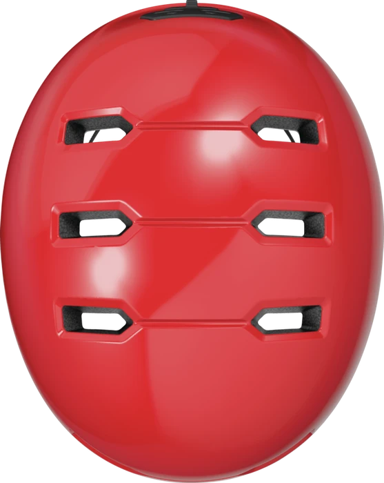 ABUS Skurb Kinderhelm shiny red