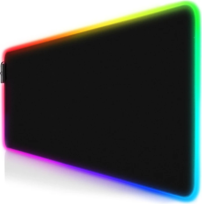 Titanwolf Alpha 2 Lightning RGB Gaming XXL Mauspad, 800x300mm, schwarz