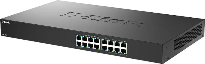 D-Link DMS-100 Rackmount 2.5G Switch, 16x RJ-45
