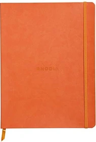 Rhodia Rhodiarama Notizbuch, 190x250mm, liniert, Softcover, tangerine, 80 Blatt