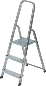 Krause Corda Alu Haushaltsleiter, 3 Stufen