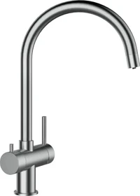 Schock Ares - Filterwasserarmatur Festauslauf edelstahl massiv