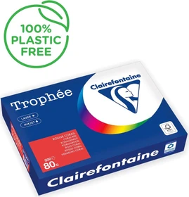 Clairefontaine Trophée Universalpapier matt korallenrot, A4, 80g/m², 500 Blatt