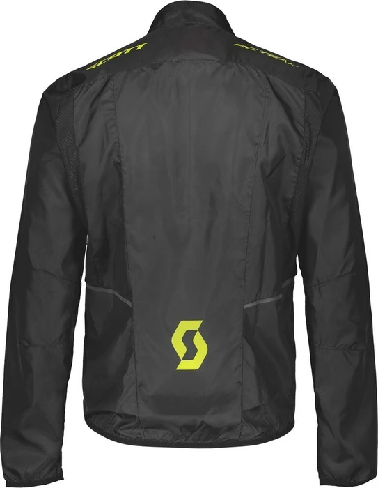 Scott RC Team WB Funktionsjacke black/sulphur yellow (Herren)