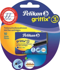 Pelikan griffix 3 Tintenroller-Patrone königsblau, 10er-Pack