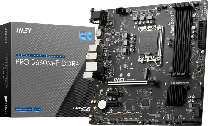 MSI PRO B660M-P DDR4 (Intel 1700)