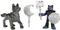 Mattel Fisher-Price - Imaginext - Knight & Wolf Vorschaubild