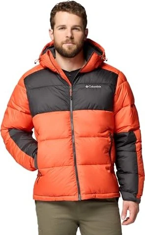 Columbia Pike Lake II Puffer Hooded Jacke zing/shark (Herren)