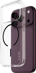 PanzerGlass Care Urban Explorer Case w. Black MagSafe für Apple iPhone 18 Pro transparent