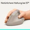 Logitech Lift Vertical Ergonomic Mouse, Sand, Logi Bolt, USB/Bluetooth Vorschaubild