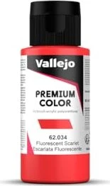 Vallejo Premium Airbrush Color scarlet fluo, 60ml