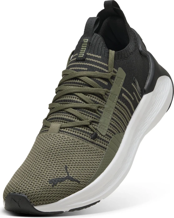 Puma Softride Symmetry Fuzion loden green/puma black/feather gray
