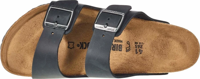 Birkenstock Arizona Nubukleder schwarz