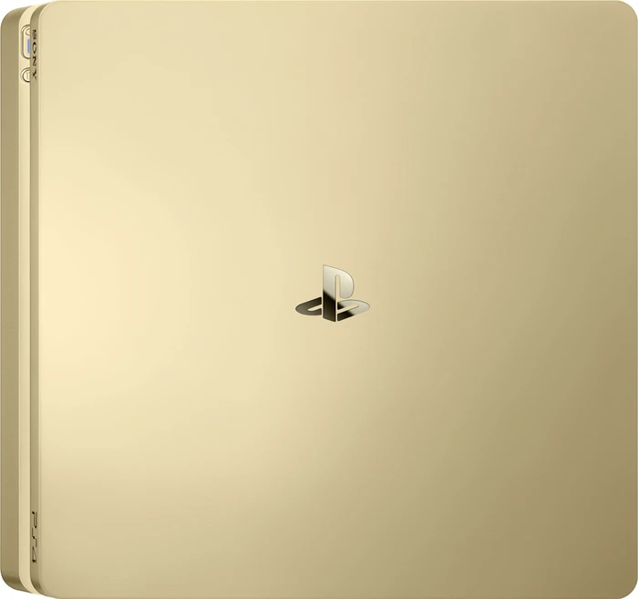 Sony PlayStation 4 Slim - 500GB inkl. 2 Controller gold