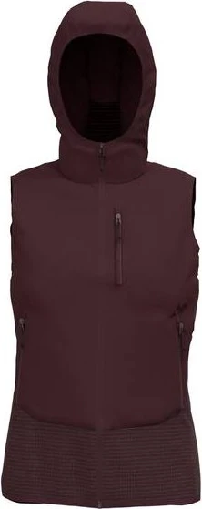 Odlo Ascent Wool Insulated Hybrid Weste fudge (Damen)